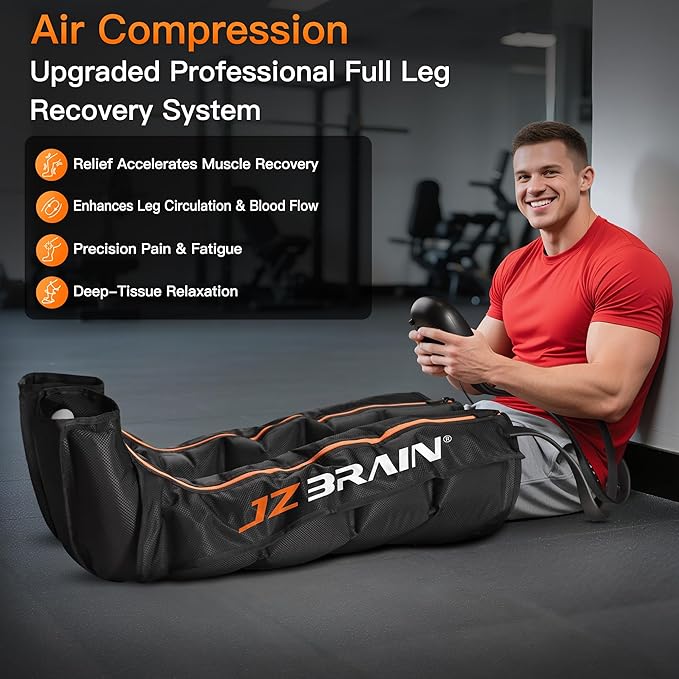 Sequential Air Compression Recovery System : Professional Sequential Compression Boots for Fast