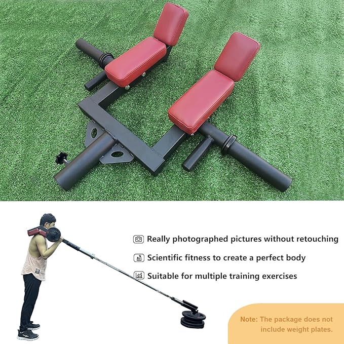 Viking Press Landmine Handle for 2-Inch Barbell, Hack Squat T-Bar Row Attachment Strength Training