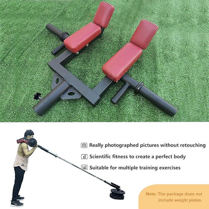 Viking Press Landmine Handle for 2-Inch Barbell, Hack Squat T-Bar Row Attachment Strength Training