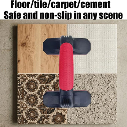 Push Up Bar Detachable Portable Lightweight Pushup Handles with Non-Slip Base & Ergonomic Grips for
