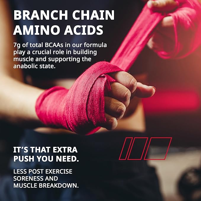 Granite Essential Amino Acids Powder for Muscle Recovery and Growth with 10g EAAs and 7g BCAAs