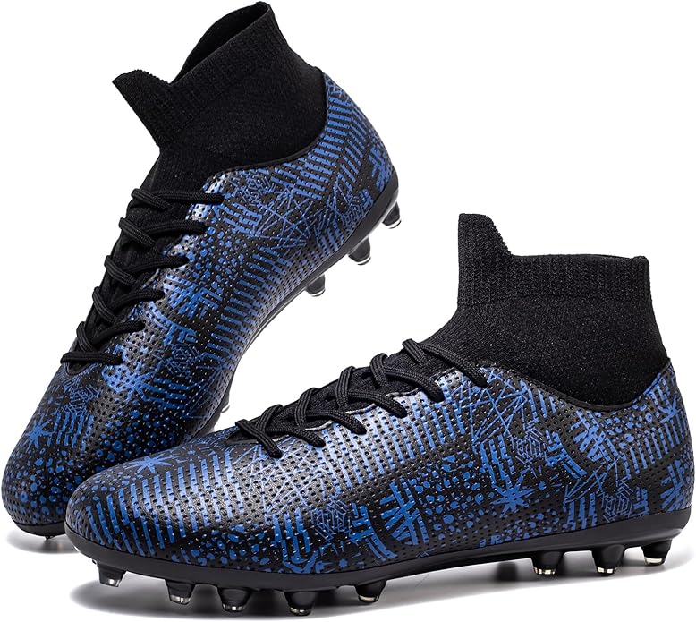 Adult Soccer Cleats Men Lightweight Football Boots Breathable Professional Sneaker Sport Athletic
