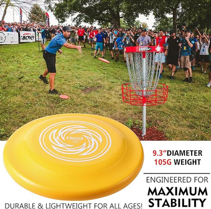 Sports Flying Disc - Compeition Flying Discs for Beach, Backyard, Lawn, Park, Camping and More