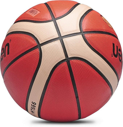 Training Soft Touch Rubber and Faux Leather Fighting Basketball, High Bounce Indoor Outdoor