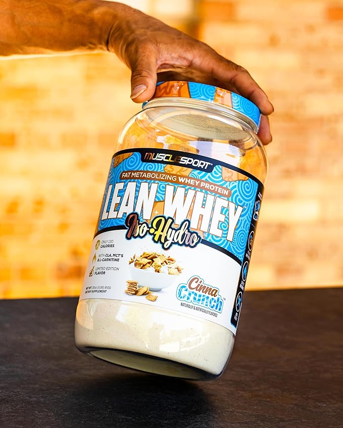 Musclesport Lean Whey Revolution??Protein Powder - Whey Protein Isolate - Low Calorie, Low Carb
