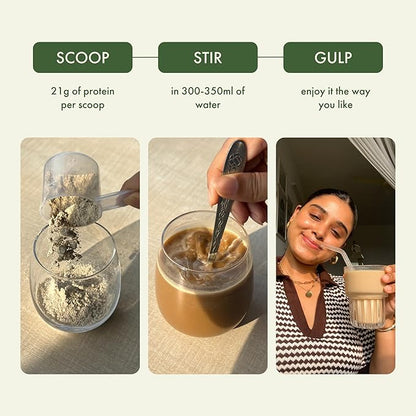 No Nonsense Plant Protein, Organic Brown Rice & Pea Isolate, Easy Digestion, 24G Protein/Serving