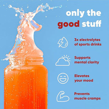 IQMIX Hydration Electrolyte Powder – 4-in-1 Formula for Hydration, Mental Clarity, Mood and