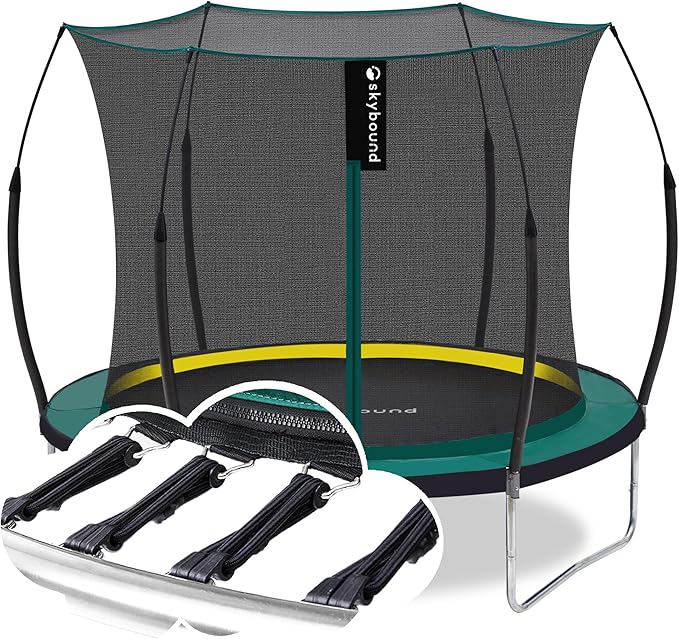 SkyBound 14 FT 12 FT 10FT 8FT 6FT Springless Trampoline for Kids and Adults - Recreational