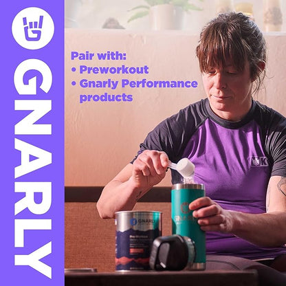 Gnarly Nutrition Creatine Powder – Creapure, Vegan Creatine Supplement – NSF Sport Certified
