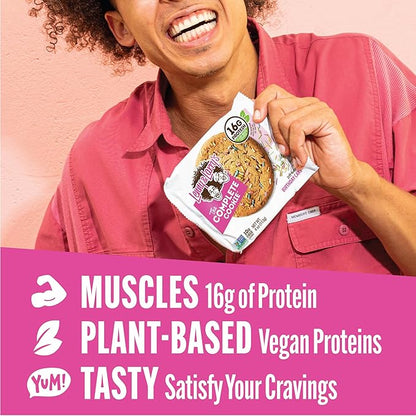 Lenny & Larry's The Complete Cookie, Birthday Cake, Soft Baked, 16g Plant Protein, Vegan, Non-GMO
