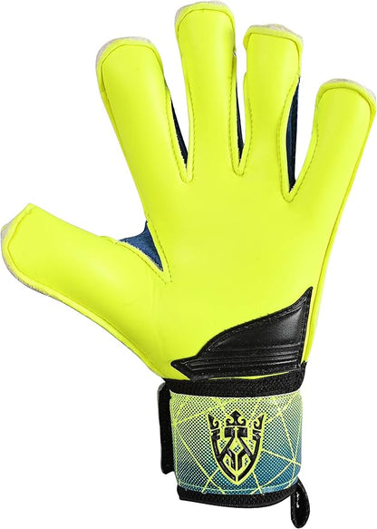 Soccer Goalie Goalkeeper Gloves for Kids Boys Youth & Adult,Latex Strong Grip Palms with Removable