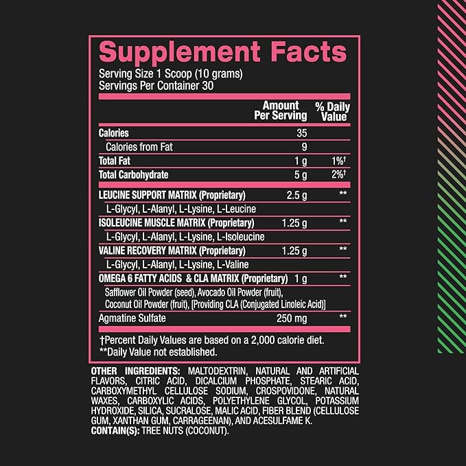 BPI Sports Best BCAA Powder - Muscle Recovery Support - Branched Chain Amino Acids | Building