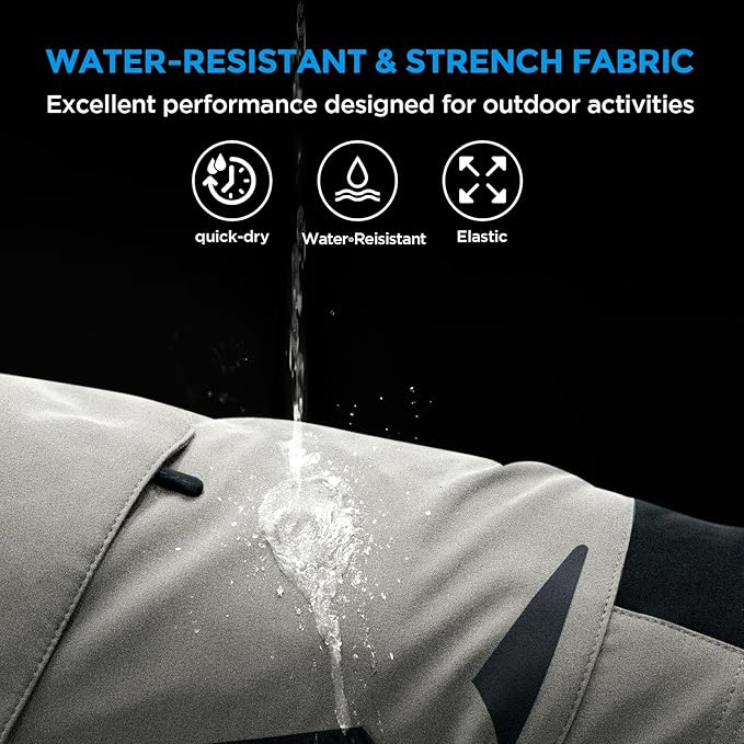 XKTTAC Men's Outdoor Quick Dry Lightweight Stretchy Shorts for Hiking, Tactical, Camping, Travel