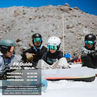 Smith Glide Jr. Helmet ??Youth Snowsports Helmet with MIPS Technology ??Lightweight Protection for