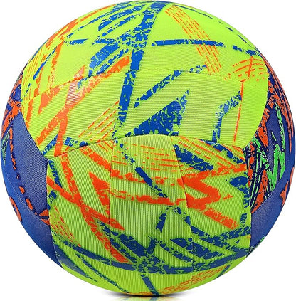 YANYODO Swimming Pool Waterproof Beach Volleyball, Soft Indoor Outdoor Size 5 Volleyball with Pump