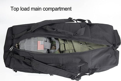 Large Military Duffle Bag Tactical Gear Load Out Bag Deployment Cargo Bag Travel Sports Equipment