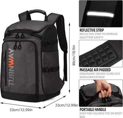 Ski/Snowboard Boot Bag/Skating Bag | Excellent for Store and Transport Gear, Jacket, Helmet