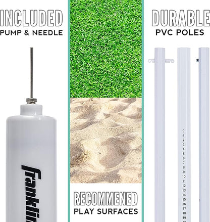Franklin Sports Fun 5 Combo Outdoor Game Set - Backyard, Beach + Camping Games for Kids