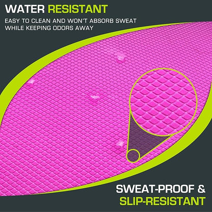 ProsourceFit Exercise Balance Pad – Non-Slip Cushioned Foam Mat & Knee Pad for Fitness and