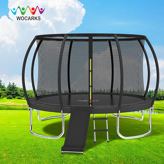 Trampoline Pad, 10ft 12ft 14ft Trampoline Replacement Safety Pad, Waterproof and Tear-Resistant