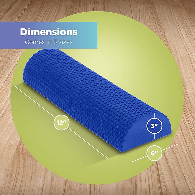 Bean Products High-Density EVA Foam Rollers | Deep Tissue Massager | Myofascial Release Textured
