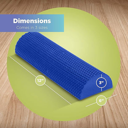 Bean Products High-Density EVA Foam Rollers | Deep Tissue Massager | Myofascial Release Textured