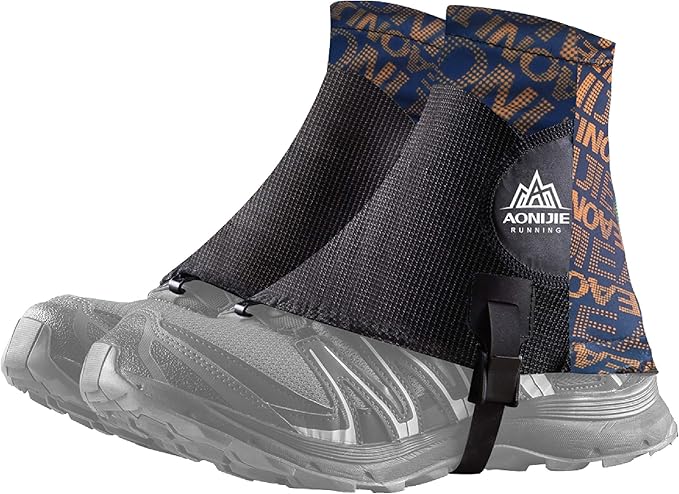 Azarxis Trail Gaiters Low Ankle Gators Shoes Boots Cover Breathable & Sand Protection for Men Women