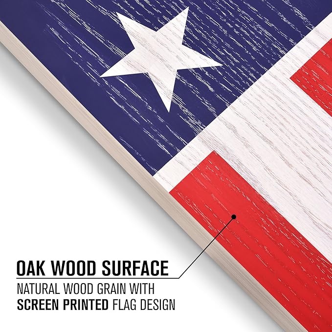 GoSports 4 x 2 ft Flag Series Wood Cornhole Sets – American Flag or State Flags – Includes 2