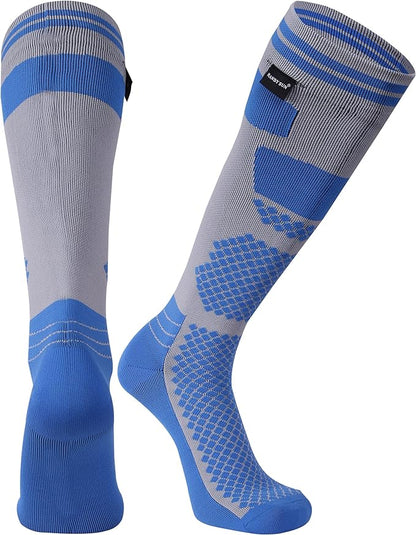 RANDY SUN Waterproof Skiing Socks, [SGS Certified] Unisex Knee High Breathable Hiking Trekking Sock