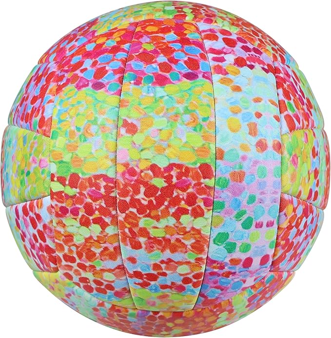 Volleyball Size 5 - Premium PU Leather, Ultra-Durable Soft to The Touch for Youth, Adults, Ideal