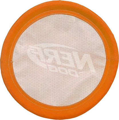 Nerf Dog Nylon Flyer Dog Toy, Flying Disc, Lightweight, Durable and Water Resistant, Great for
