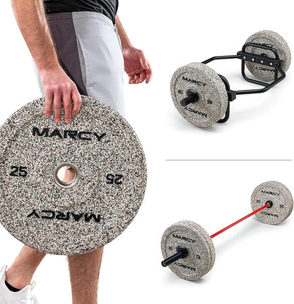 High Bounce Olympic Bumper Plate for Strength Training Weightlifting Workout Weight