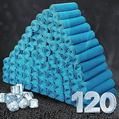 Honoson Cooling Towel Bulk - Neck & Face Cool Chilly Towels Microfiber Breathable Sport Sweat Rag