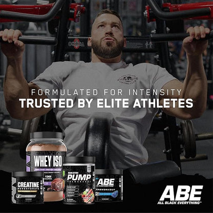 All Black Everything Pre Workout Powder | 30 Servings | Sour Gummy Bear | 350mg Caffeine |