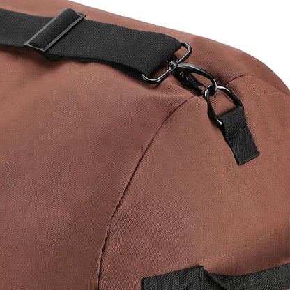 WHITEDUCK HOPLITE Heavy Duty Military Canvas Duffel Bag, Army Cargo Style, Foldable Tactical