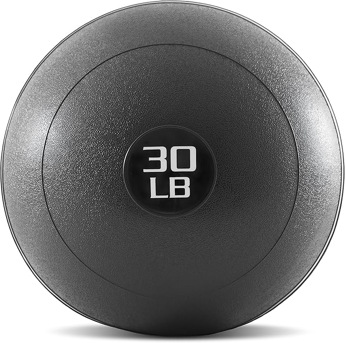 ProsourceFit Slam Medicine Balls 5, 10, 15, 20, 25, 30, 50lbs Smooth and Tread Textured Grip Dead