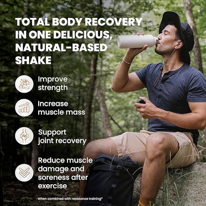 SaltWrap Protein Clinic – Total Body Recovery Shake with Collagen Peptides, HMB, Tart Cherry