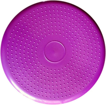 AppleRound Inflated Wobble Cushion with Hand Pump, Air Stability Board (Extra Thick), Core Balance