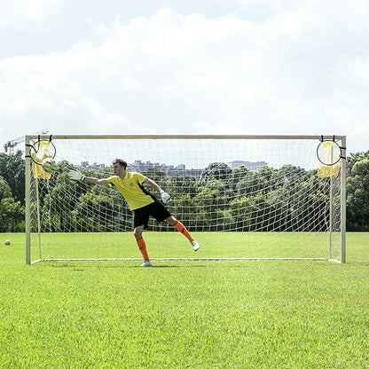 PodiuMax Top Bins Soccer Target Goal, Easy to Attach and Detach to The Goal, Set of 2, for Shooting