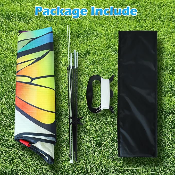 Colorful Butterfly Kites for Kids and Adults, Big Kids Kites Easy to Fly, Beach Kite for