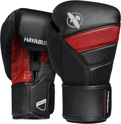 Hayabusa T3 Boxing Gloves for Men and Women Wrist and Knuckle Protection, Dual-X Hook and Loop