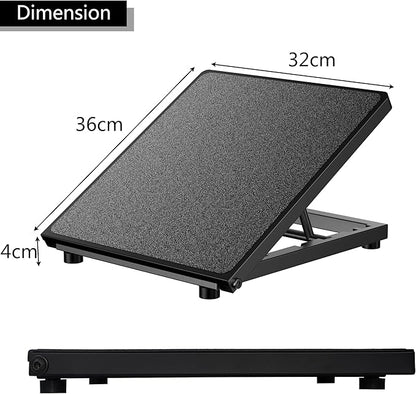 Professional Steel Slant Board Calf Stretcher Adjustable Balance Board with Non-Slip Surface for