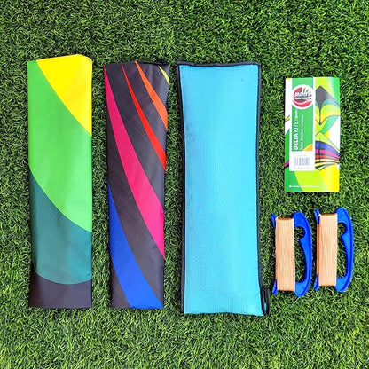 Mint's Colorful Life Delta Kite for Kids & Adults, Extremely Easy to Fly Kite, Best Kites for