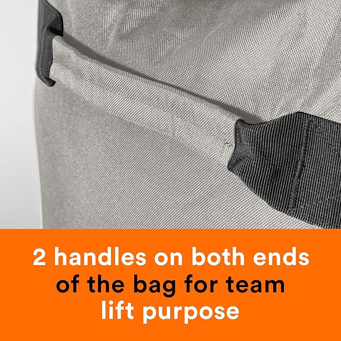 Fitdom 130L 36" Heavy Duty Extra Large Sports Gym Equipment Travel Duffle Bag W/Adjustable Shoulder