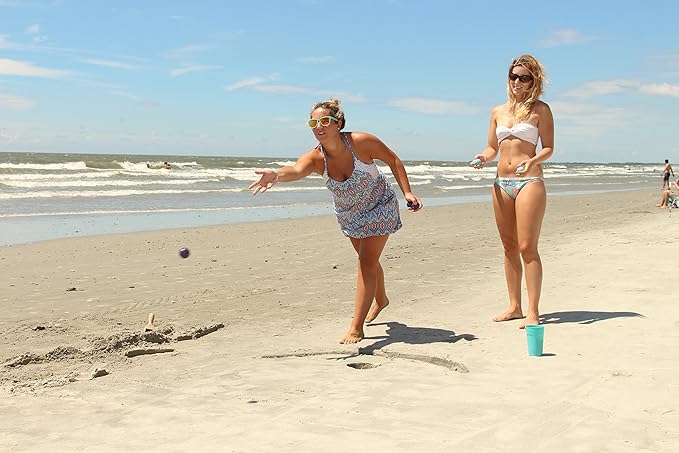 Set | America’s Ultimate Beach Game Accessories And Must Haves, Outdoor Toss Beach Games for Adults