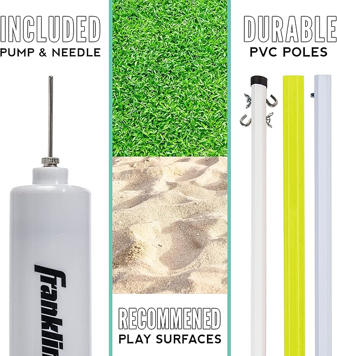 Franklin Sports Fun 5 Combo Outdoor Game Set - Backyard, Beach + Camping Games for Kids