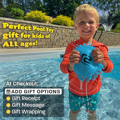 Soft Water Flying Disc for Kids – Sprays Water as it Flies! Fun Summer Water Toy for Beach Pool