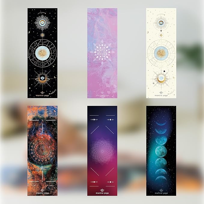 Mantra Yoga Travel PRO 1.5mm - Foldable Fitness & Exercise Mat with Bag | Lightweight, Compact &