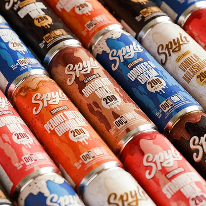 High Protein Milk - 6 Flavor Variety Pack with 60mg Caffeine & 20g Protein - 90 Calories, Ready to