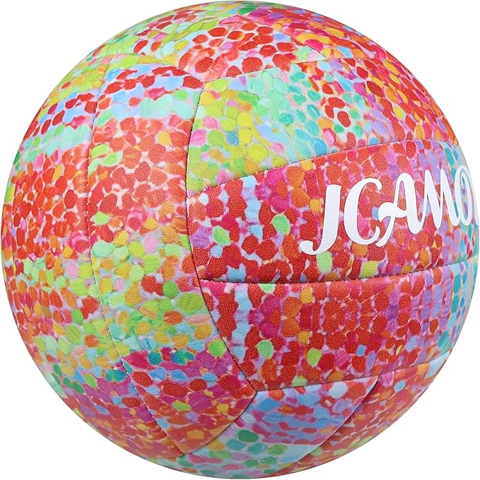Volleyball Size 5 - Premium PU Leather, Ultra-Durable Soft to The Touch for Youth, Adults, Ideal